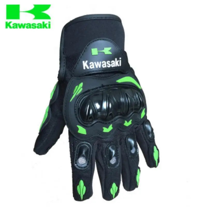 New Kawasaki motorcycles Motorcycle Gloves Motocross Luvas Guantes Moto Equipment Gloves Men's and Women's Sports Gloves 3-color