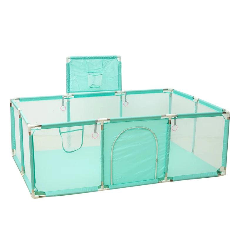 IMBABY-Basquete e Futebol Play Yard para Crianças, Vários Estilos, Bolas De Piscina Do Bebê, Cerca De Cama, Cercadinho Interior