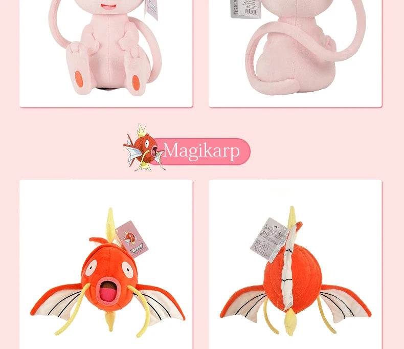 Original Pokemon Plush Pikachu Toy Snorlax Bulbasaur Gengar Psyduck Kyogre Eevee Charizard Charmander Stuffed Doll Toy Kid Gift