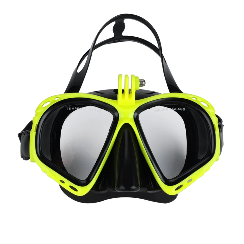 JoyMaySun Professional Underwater Camera Diving Masks Swimming Goggles Snorkel Scuba Diving Equipment Camera Holder For Go Pro