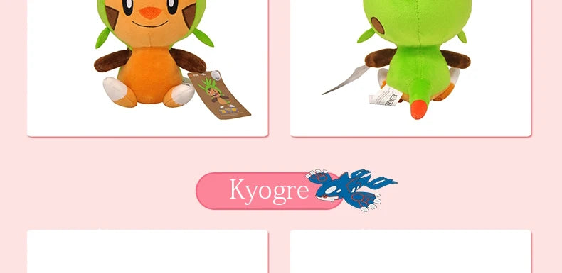 Original Pokemon Plush Pikachu Toy Snorlax Bulbasaur Gengar Psyduck Kyogre Eevee Charizard Charmander Stuffed Doll Toy Kid Gift