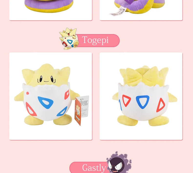 Original Pokemon Plush Pikachu Toy Snorlax Bulbasaur Gengar Psyduck Kyogre Eevee Charizard Charmander Stuffed Doll Toy Kid Gift