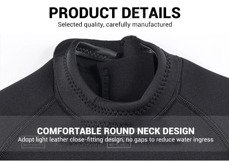 Men Wetsuit 3mm Neoprene Surfing Scuba Diving Snorkeling Swimming Body Suit Wet Suit Surf Kitesurf  Clothes Equipment