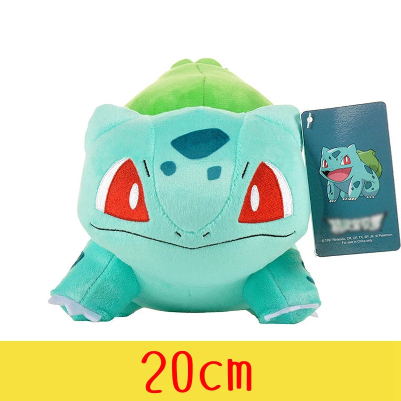 Original Pokemon Plush Pikachu Toy Snorlax Bulbasaur Gengar Psyduck Kyogre Eevee Charizard Charmander Stuffed Doll Toy Kid Gift