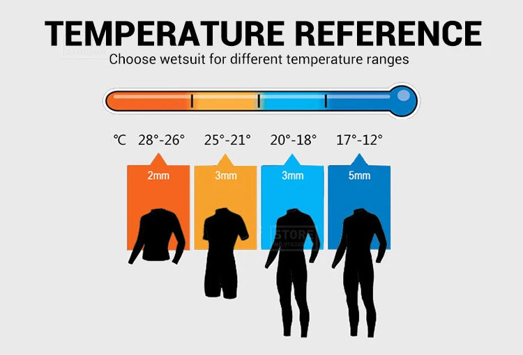 Men Wetsuit 3mm Neoprene Surfing Scuba Diving Snorkeling Swimming Body Suit Wet Suit Surf Kitesurf  Clothes Equipment