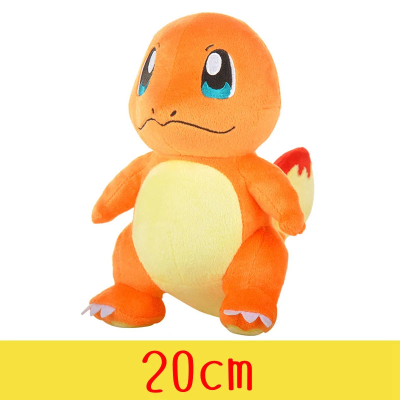 Original Pokemon Plush Pikachu Toy Snorlax Bulbasaur Gengar Psyduck Kyogre Eevee Charizard Charmander Stuffed Doll Toy Kid Gift