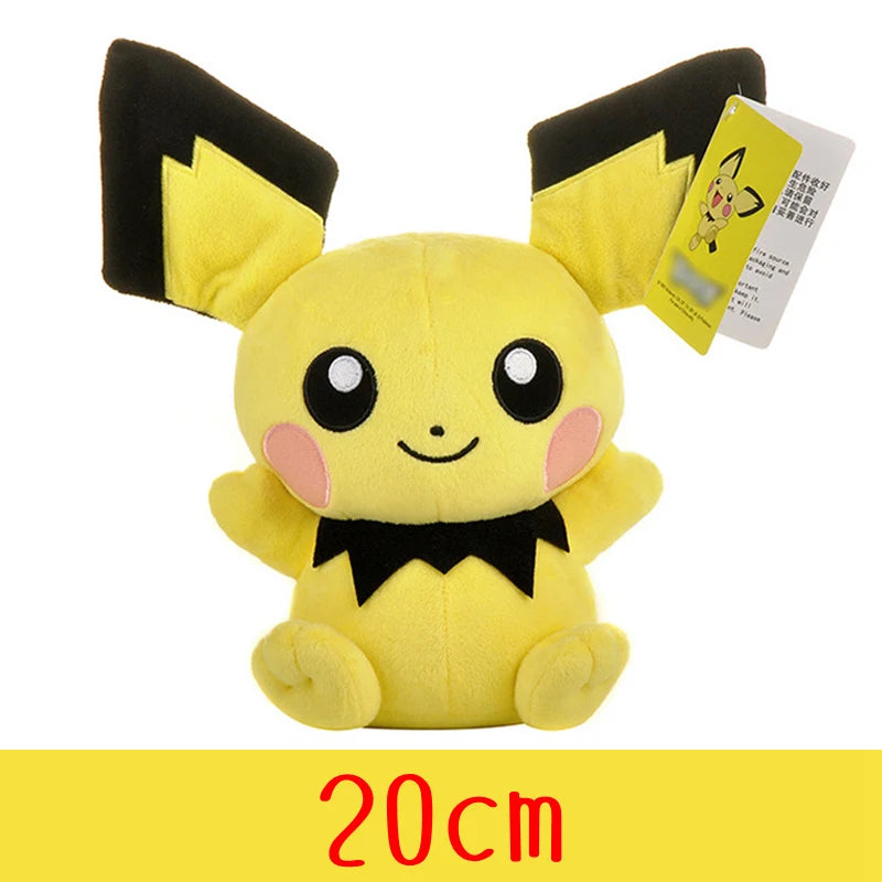 Original Pokemon Plush Pikachu Toy Snorlax Bulbasaur Gengar Psyduck Kyogre Eevee Charizard Charmander Stuffed Doll Toy Kid Gift