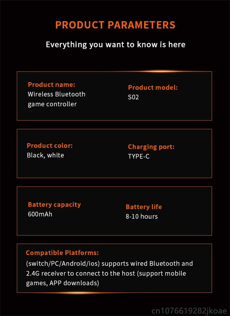 Lenovo S02 Controller for Switch Joystick Gamepad Dual Vibration Wireless Bluetooth Joypad For PlayStation PC/IOS/Android/TV