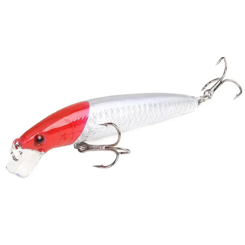 1Pcs Japanese Minnow Fishing Lures Floating Hard Bait95mm 7g Artificial Bait Wobbler Crankbait Fishing