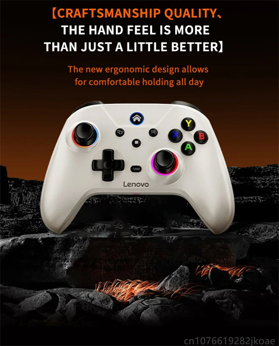 Lenovo S02 Controller for Switch Joystick Gamepad Dual Vibration Wireless Bluetooth Joypad For PlayStation PC/IOS/Android/TV