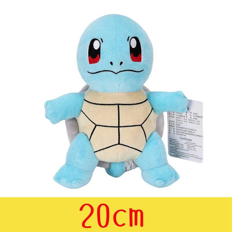 Original Pokemon Plush Pikachu Toy Snorlax Bulbasaur Gengar Psyduck Kyogre Eevee Charizard Charmander Stuffed Doll Toy Kid Gift