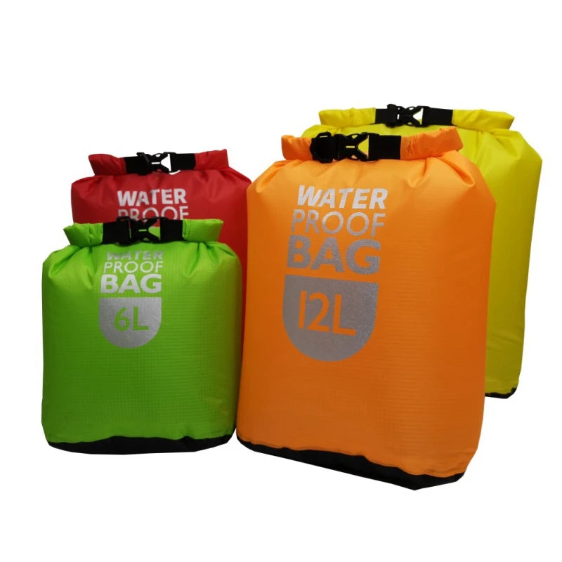 Swimming Waterproof Dry Bag Pack Rafting Kayaking River Trekking Floating Sailing Canoing Boating Water Resistance Dry Sacks