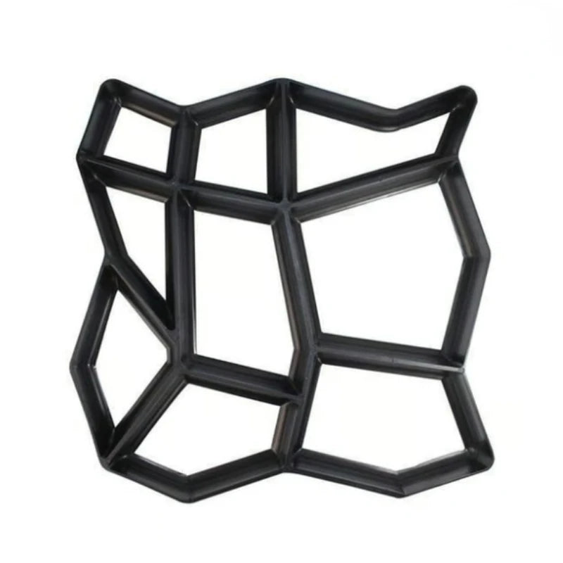 Garden Floor Walk Pavement Mold DIY Manually Paving Cement Stone Road Path Maker