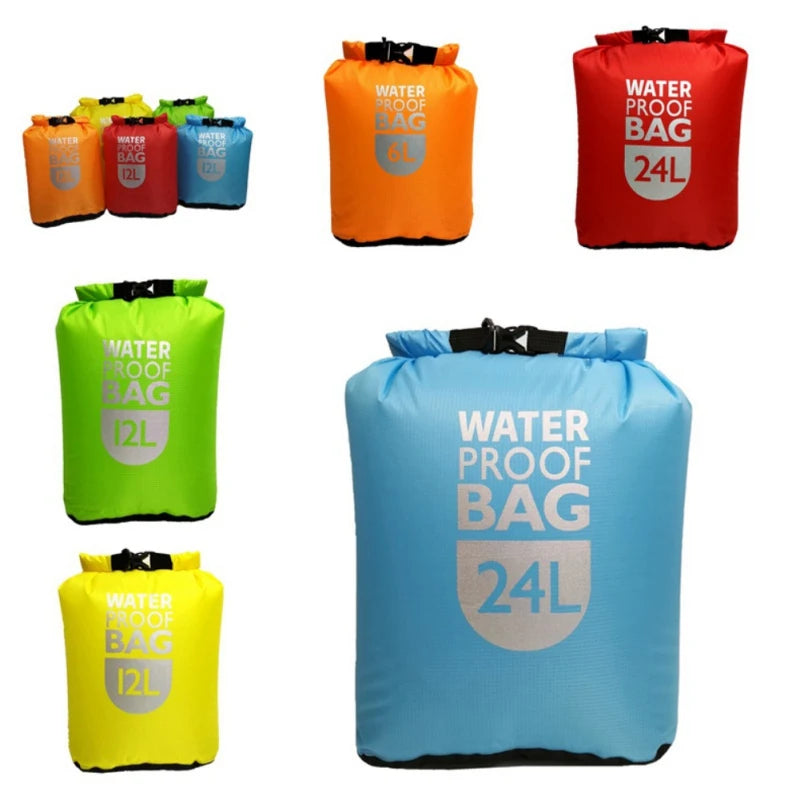 Swimming Waterproof Dry Bag Pack Rafting Kayaking River Trekking Floating Sailing Canoing Boating Water Resistance Dry Sacks