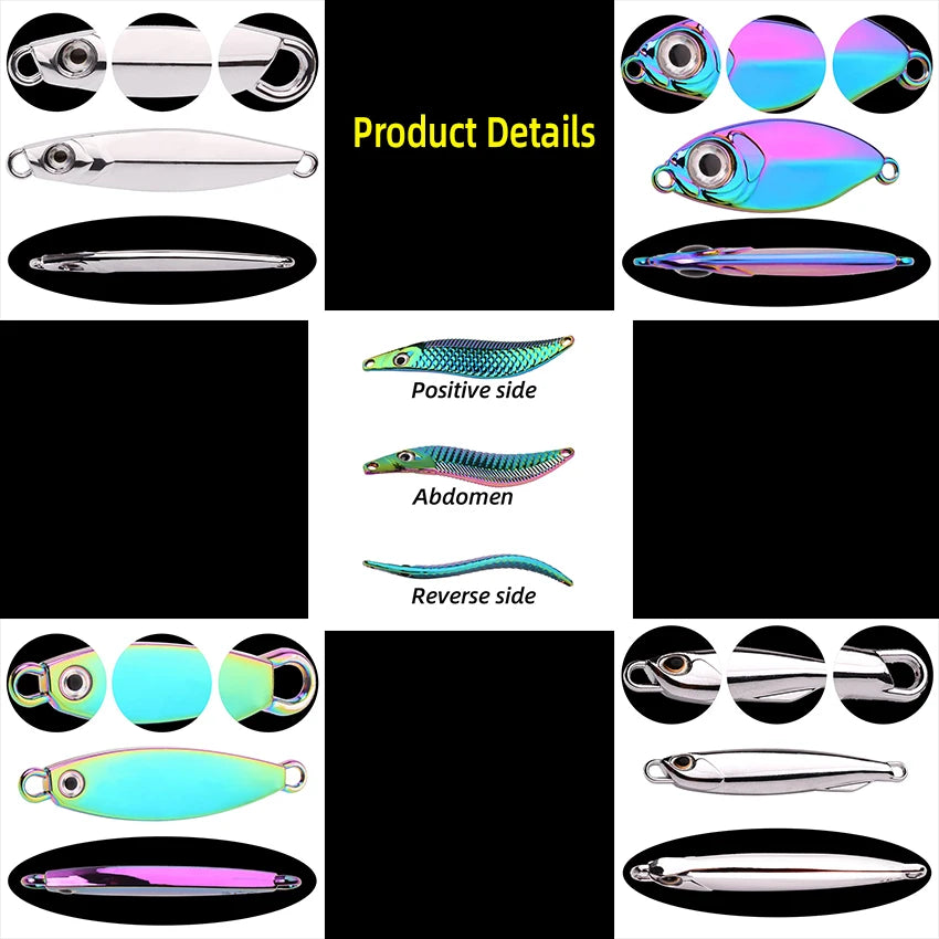 5pcs/lot Wobbler lures 3g/10g/15g Metal Vib Fishing Lure set Sinking Hard Metal VIB Sea Fishing Lures Artificial Pesca Bait