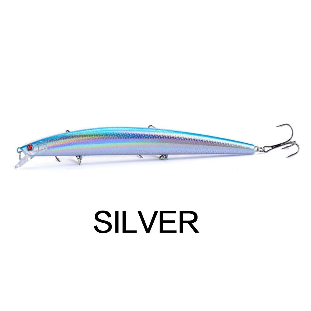 FLYSAND Fishing Lures Fishing Hard Bait Crankbaits Isca Artificial Pesca Sea Wobbler Swimming Baits Big Laser Minnow 18cm/24g