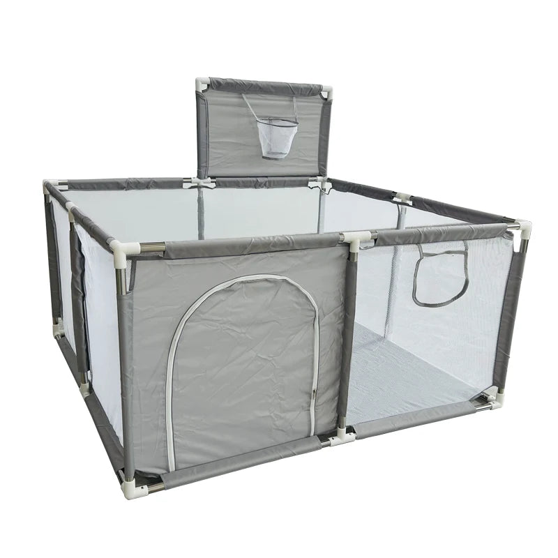 IMBABY-Basquete e Futebol Play Yard para Crianças, Vários Estilos, Bolas De Piscina Do Bebê, Cerca De Cama, Cercadinho Interior