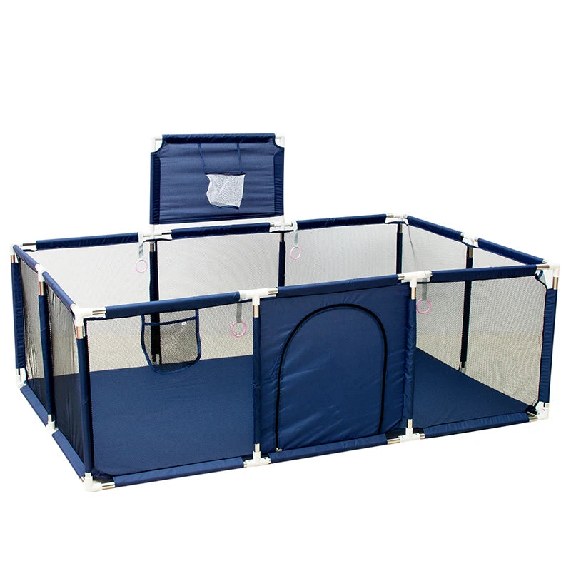 IMBABY-Basquete e Futebol Play Yard para Crianças, Vários Estilos, Bolas De Piscina Do Bebê, Cerca De Cama, Cercadinho Interior