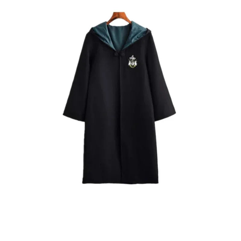 Kids and Adult Harries Cosplay Magic Cape Cloak Robe Potters Gryffindor Holiday Halloween College Costume Accessories Gift