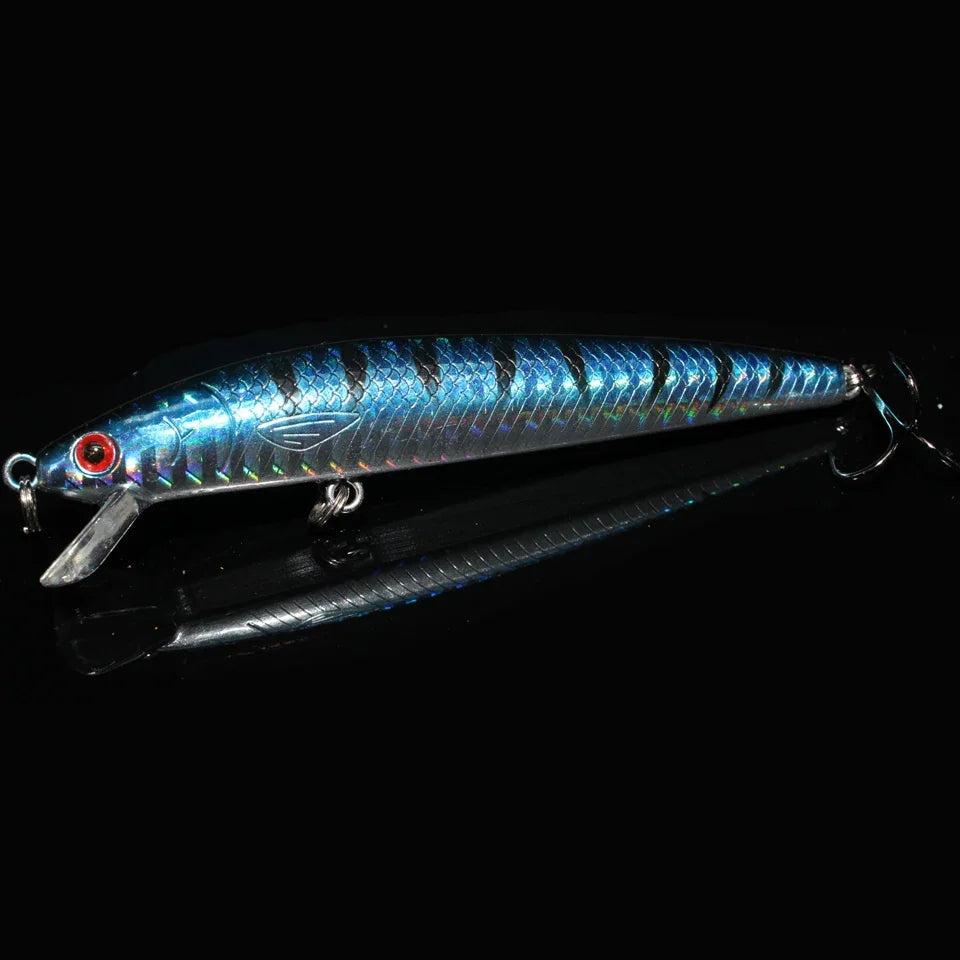 1Pcs Japanese Minnow Fishing Lures Floating Hard Bait95mm 7g Artificial Bait Wobbler Crankbait Fishing