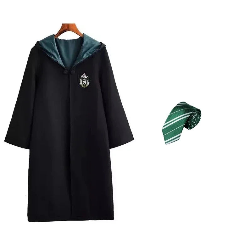Kids and Adult Harries Cosplay Magic Cape Cloak Robe Potters Gryffindor Holiday Halloween College Costume Accessories Gift