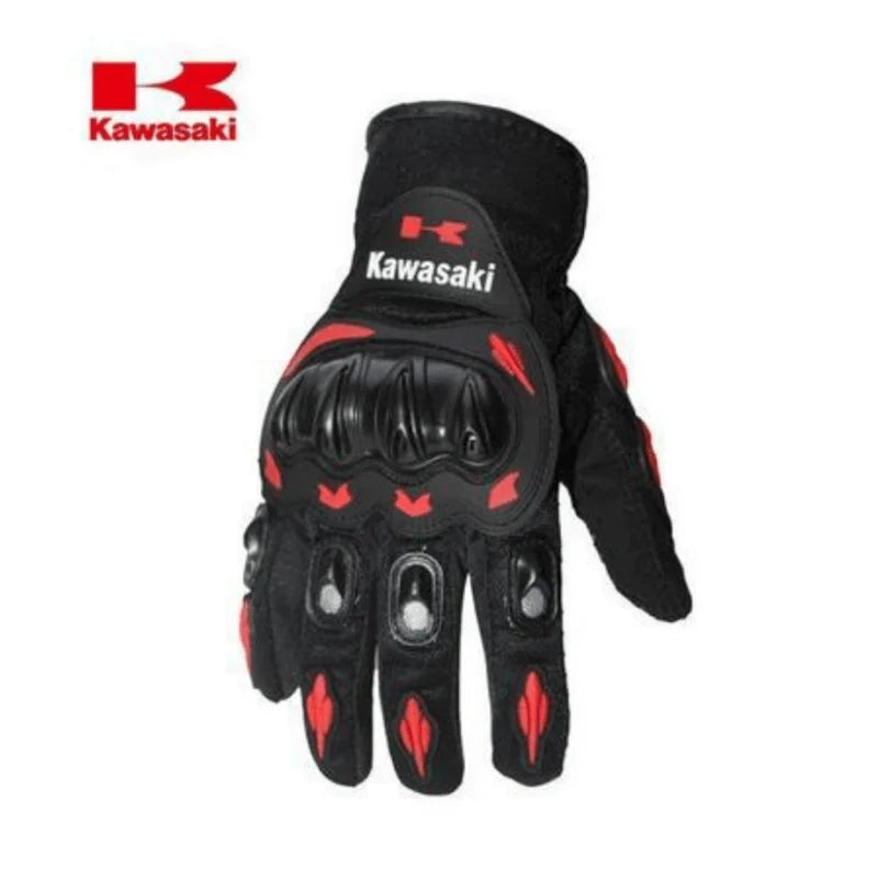 New Kawasaki motorcycles Motorcycle Gloves Motocross Luvas Guantes Moto Equipment Gloves Men's and Women's Sports Gloves 3-color