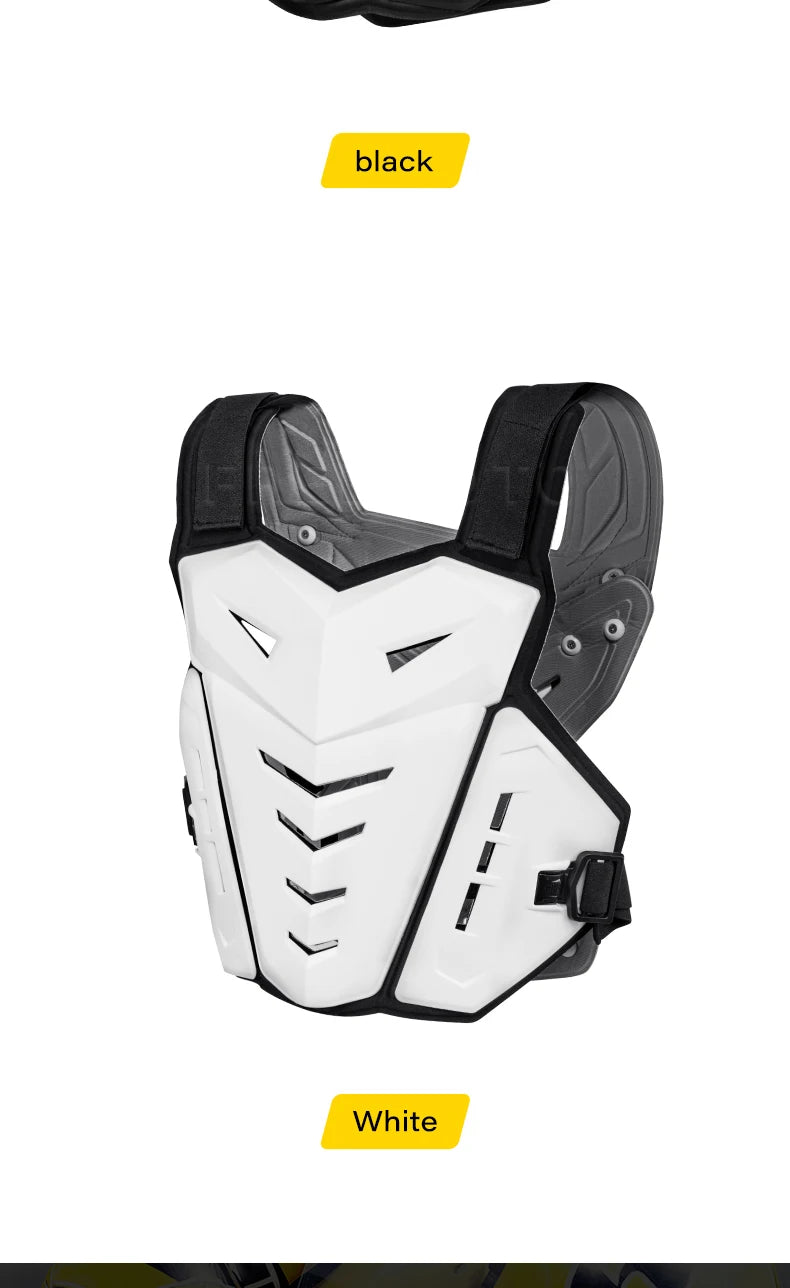 Motocross Body Armor Motorcycle Jacket Motocross Moto Vest Back Chest Protector Off-Road Dirt Bike Protective Gear