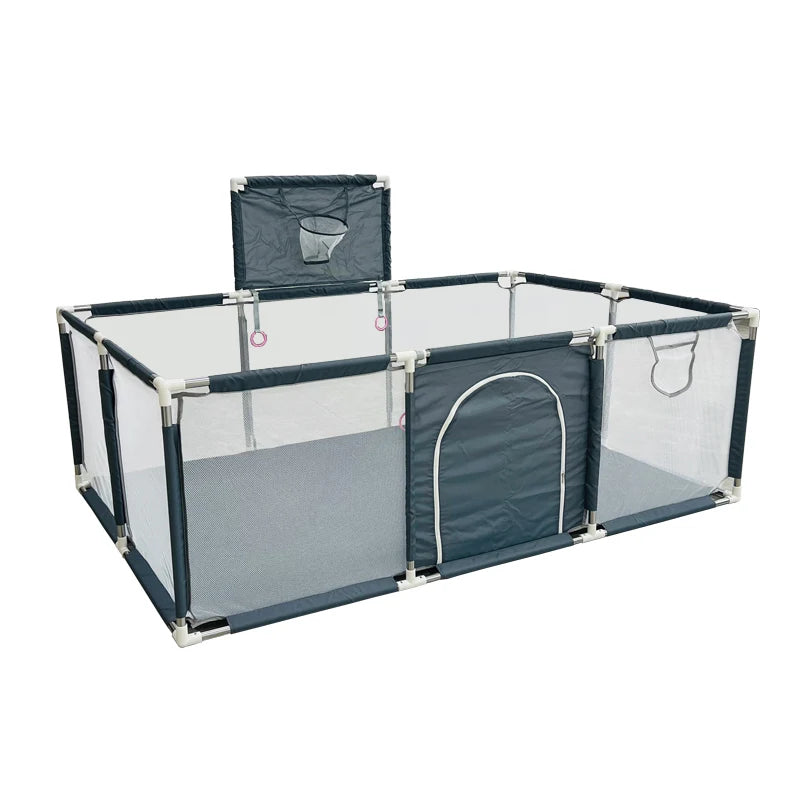IMBABY-Basquete e Futebol Play Yard para Crianças, Vários Estilos, Bolas De Piscina Do Bebê, Cerca De Cama, Cercadinho Interior