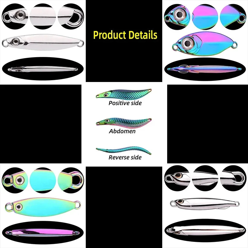 5pcs/lot Wobbler lures 3g/10g/15g Metal Vib Fishing Lure set Sinking Hard Metal VIB Sea Fishing Lures Artificial Pesca Bait