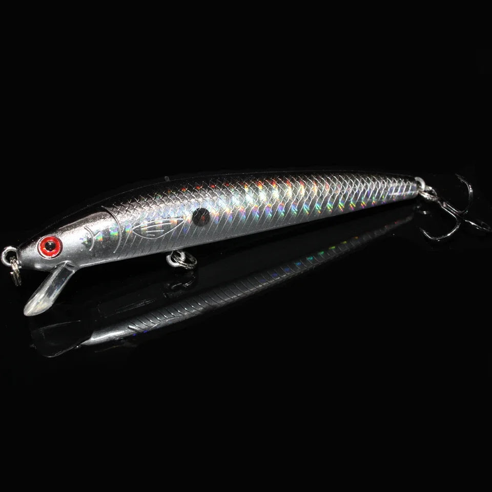 1Pcs Japanese Minnow Fishing Lures Floating Hard Bait95mm 7g Artificial Bait Wobbler Crankbait Fishing