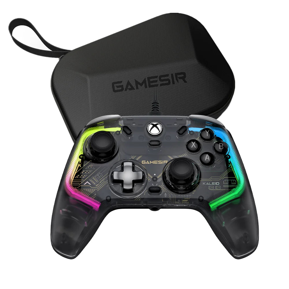 GameSir Kaleid Flux Xbox Controller Wired Gamepad for Xbox Series X, Xbox Series S, Xbox One game console Hall Effect Joystick