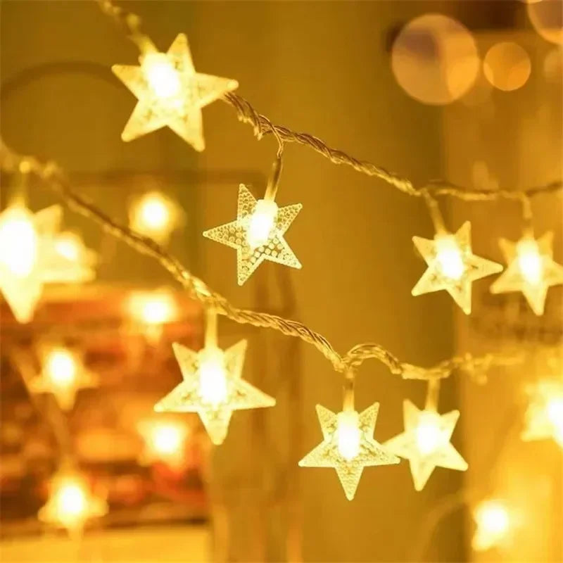 10/20/40/80 Led Globe String Lights Battery Operated Fairy Light For Garden Christmas Wedding Party camping Atmosphere Decor
