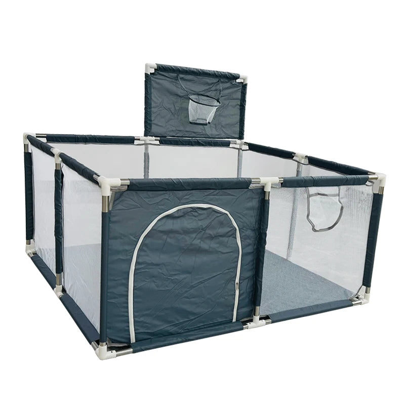 IMBABY-Basquete e Futebol Play Yard para Crianças, Vários Estilos, Bolas De Piscina Do Bebê, Cerca De Cama, Cercadinho Interior