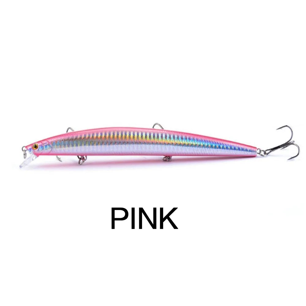 FLYSAND Fishing Lures Fishing Hard Bait Crankbaits Isca Artificial Pesca Sea Wobbler Swimming Baits Big Laser Minnow 18cm/24g