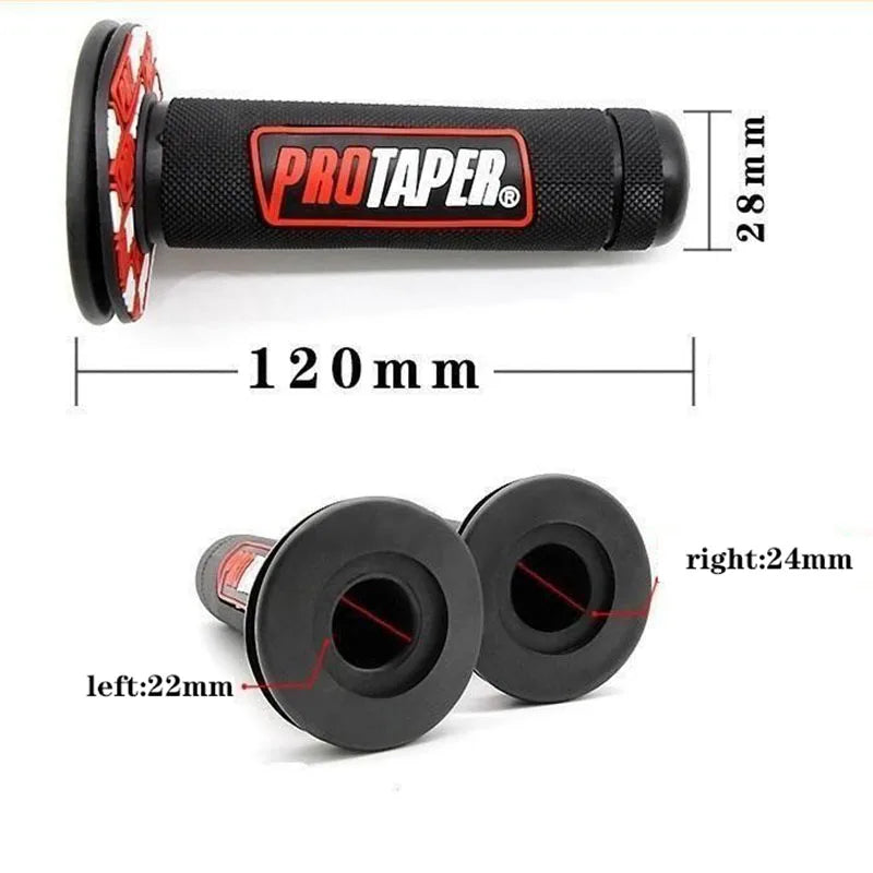 Universal Motorcycle Handlebar Cover Rubber Brake Handle Part for 7/8" Motorbike For CRF EXC YZF Motorcross Moto Grip Pit Bike