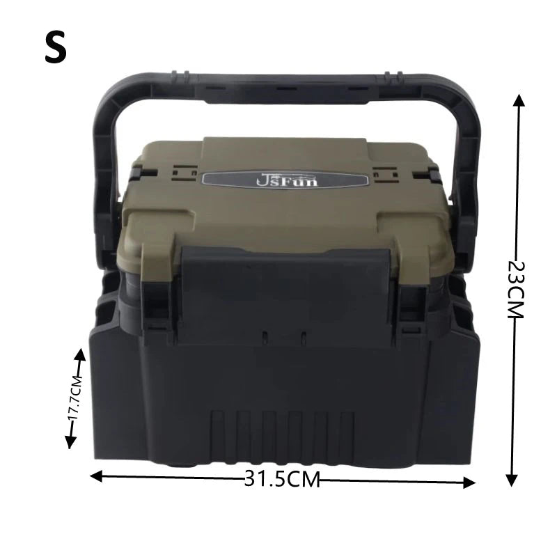Large Fishing Box Organizer Multi-function Lure Live Fish Bucket Thickening Storage Box Fishing Accessories Tackle Box