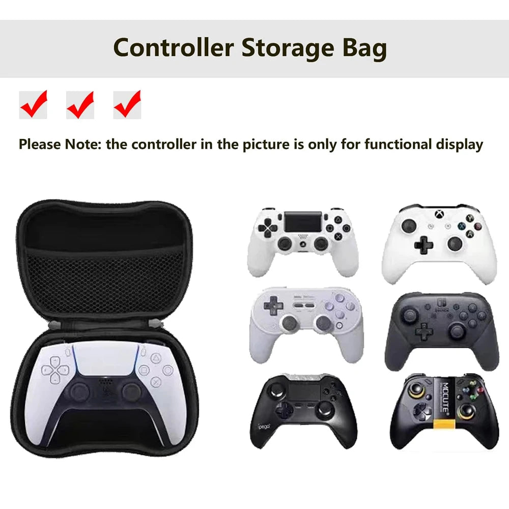 Suitable for PS5/XBOX series X/S/SWITCH game boards, controller travel carrying hard protection box Travel Controller Case